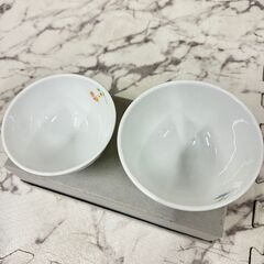  17371   飯碗 ２コセット   ◆大阪市内・東大阪市他 5,000円以上ご購入で無料配達いたします！◆ ※京都・高槻・枚方方面◆神戸・西宮・尼崎方面◆生駒方面、大阪南部方面　それぞれ条件付き無料配送あり！            の画像