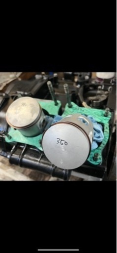 RZ350R フルオーバーホール済みエンジン　新品パーツ多数