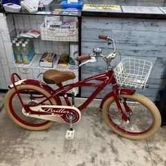 🚲希少🚲Briller プリエアンファン 18インチ キッズ 子供用自転車 ビーチクルーザー🚲949