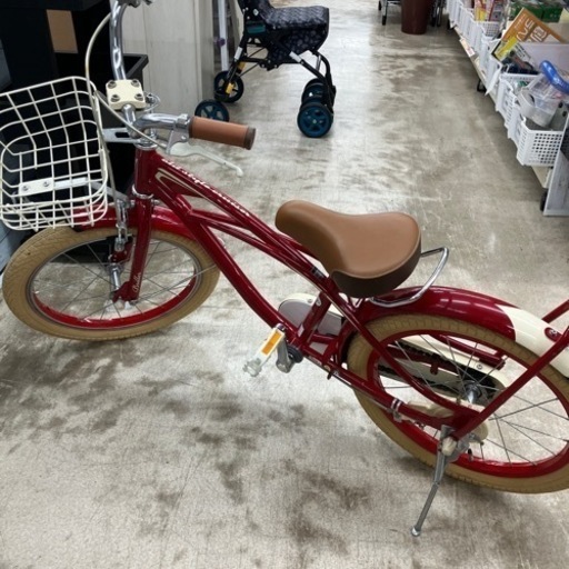 ?希少?Briller プリエアンファン 18インチ キッズ 子供用自転車 ビーチクルーザー?949