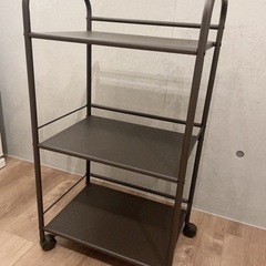家具 収納家具 3段スチールラック