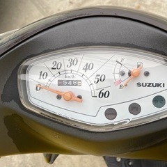 セル1発始動❗️綺麗⭐️安心のFiモデル❗️アドレスV50 スズキ⭐️原付　スクーター　50ccの画像