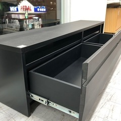 サンキュウコーポレーション　テレビボード　ブラック　【トレファク堺福田店】