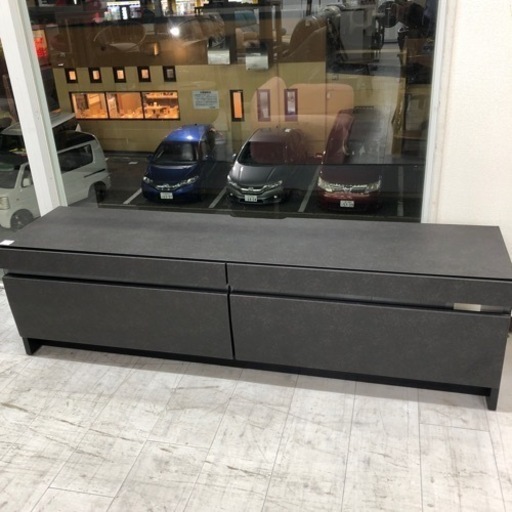 サンキュウコーポレーション　テレビボード　ブラック　【トレファク堺福田店】