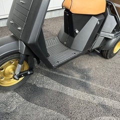 バイク屋さんで整備されたジャイロＸの画像