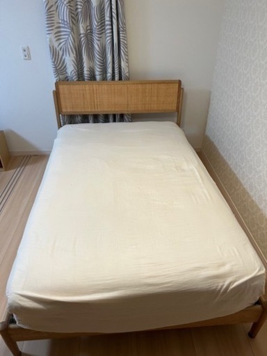 unico家具　ベッド　マットレスセット　セミダブル　【6月16日まで】　　　