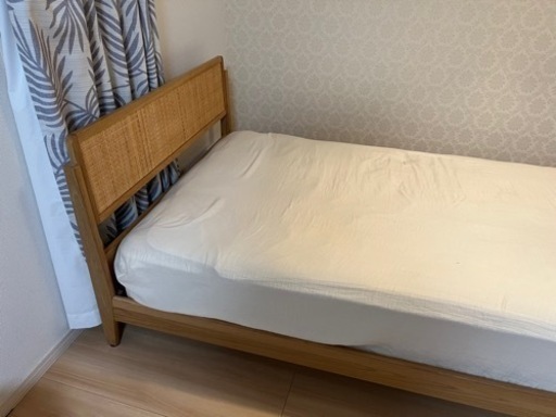 unico家具　ベッド　マットレスセット　セミダブル　【6月16日まで】