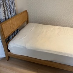 unico家具　ベッド　マットレスセット　セミダブル　【6月16日まで】　　　