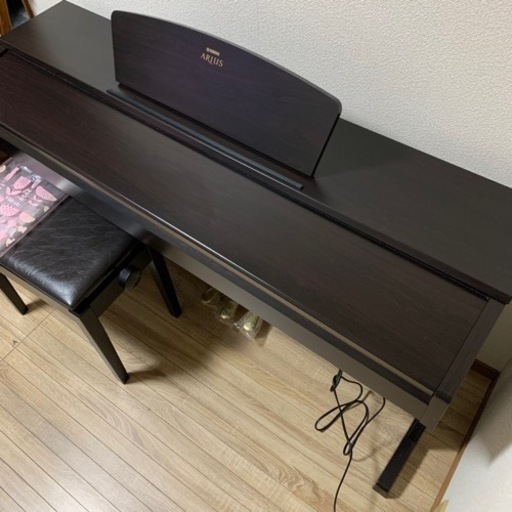YAMAHA YDP-161R アリウス 電子ピアノ 配送 2012年製 高低イス付き