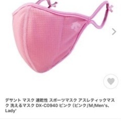 〔新品〕デサント　descent  マスク　レディースL  ２枚セットの画像