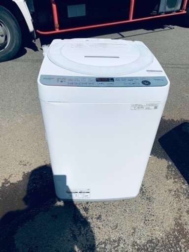シャープ　全自動電気洗濯機　ES-GE7E-W