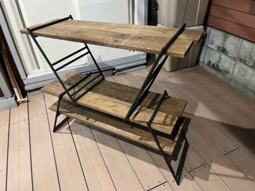 テキーララック (リーフ) 塚本のオフィス用家具《机》の中古あげます 
