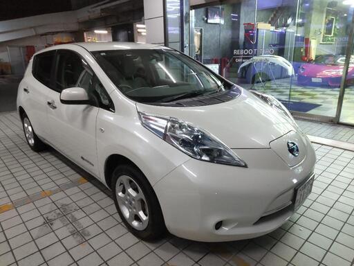 日産リーフ電気自動車6万km台 車検１年以上ありタイヤ溝たっぷり 試乗可能