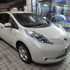 日産リーフ電気自動車6万km台 車検１年以上ありタイヤ溝たっぷり...