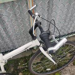 キャプテンスタッグ　折り畳み　自転車　引き取り限定の画像
