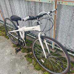キャプテンスタッグ　折り畳み　自転車　引き取り限定の画像