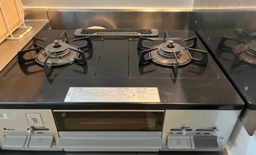 【受け渡し予定者様決まりました\n】ノーリツガスコンロ/都市ガス用/2020年製/使用期間3年半