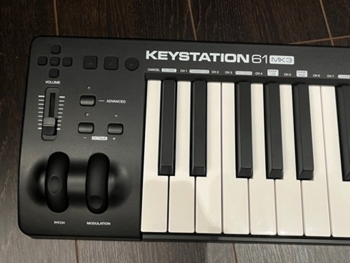M-AUDIO  Keystation 61 MK3 MIDIキーボード
