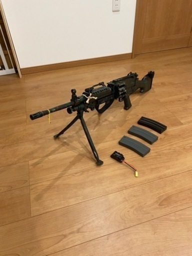 S&T製　M249ミニミ　電動ガン充電器セット（交換可能）