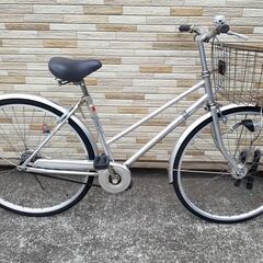 中古自転車 変速無し 27インチ LEDオートライト 軽整備済み...