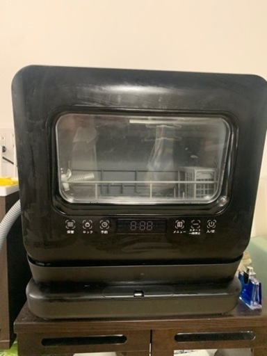 【工事不用】食洗機　洗剤と水桶付き