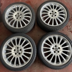 カールソン 1/16 PCD100 5穴 18インチ 7.5J +48