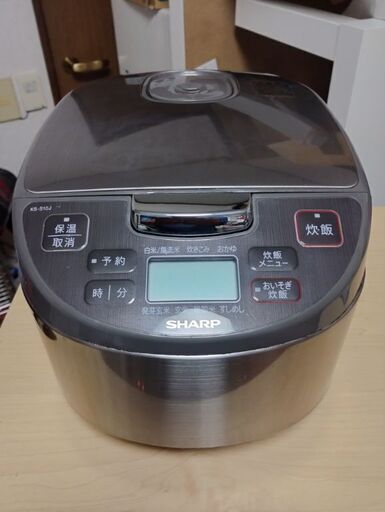SHARP炊飯器２０２１年5.5炊き