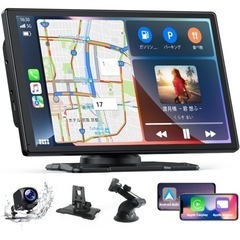 LAMTTOカーナビ オーディオ一体型 ワイヤレスカープレイ 9...