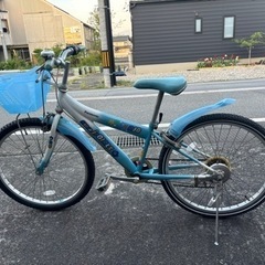 女児用自転車の画像