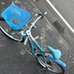 女児用自転車の画像
