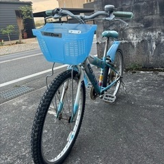 女児用自転車の画像