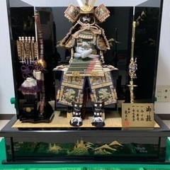 【取引終了しました】五月人形（鎧平飾りセット）