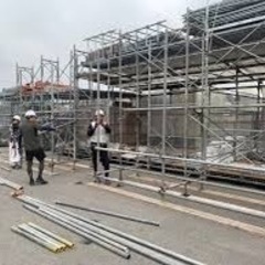 ⑴施工管理技士の募集　⑵鳶、足場　現場作業員　⑶営業　の画像