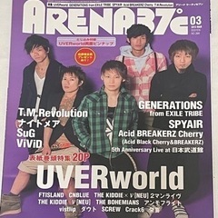 ARENA 37℃ 2013年3月号 UVERworldポスター