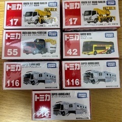 トミカ 7台 おもちゃ 車  ミニカー 新品未開封 シュリンク付 