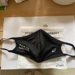東京マラソンのマスク