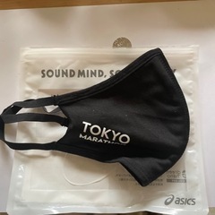 東京マラソンのマスクの画像