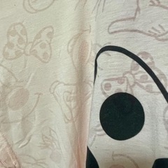 ミニーちゃん ピンク 夏 シースルー濃いピンクの画像