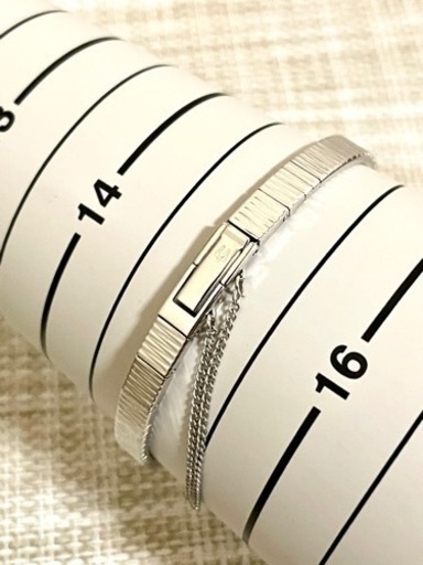 [希少:アンティーク美品:手巻き式/稼働]ブローバ BULOVA/手巻き式ブレスウォッチ/シルバー/腕時計