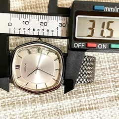 [限定特価品:希少:ヴィンテージ/稼働]SEIKO セイコーCREDOR クレドール/1981年製/亀戸工場/オクタゴン/腕時計の画像