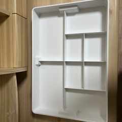 IKEAインサート（8コンパートメント）ホワイト