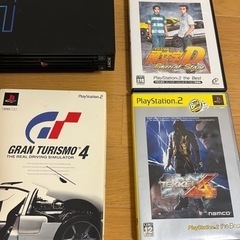プレステーション2とソフトの画像