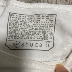 shuca 半袖　ボーダー　Mサイズ　の画像