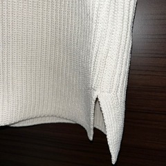 無印良品 ムジラボ 再生ポリエステル畦編みベストＸＸＳ～ＸＳ・ベージュの画像