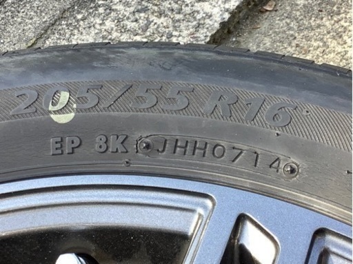 16インチホイール&タイヤ 205/55R16