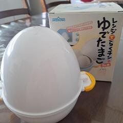 レンジでらくチンゆでたまご