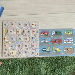 アルファベット パズル 子供用品の中古が安い！激安で譲ります