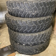 YOKOHAMA GEOLANDAR M/T 6.50R16あげます