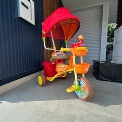 【決定】アンパンマン三輪車