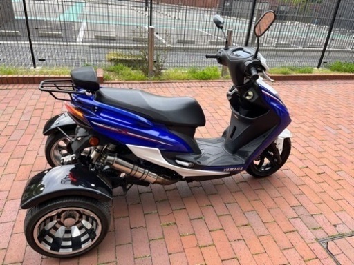 【YAMAHA シグナス125X SR】　トライク　大人気　希少　極低走行